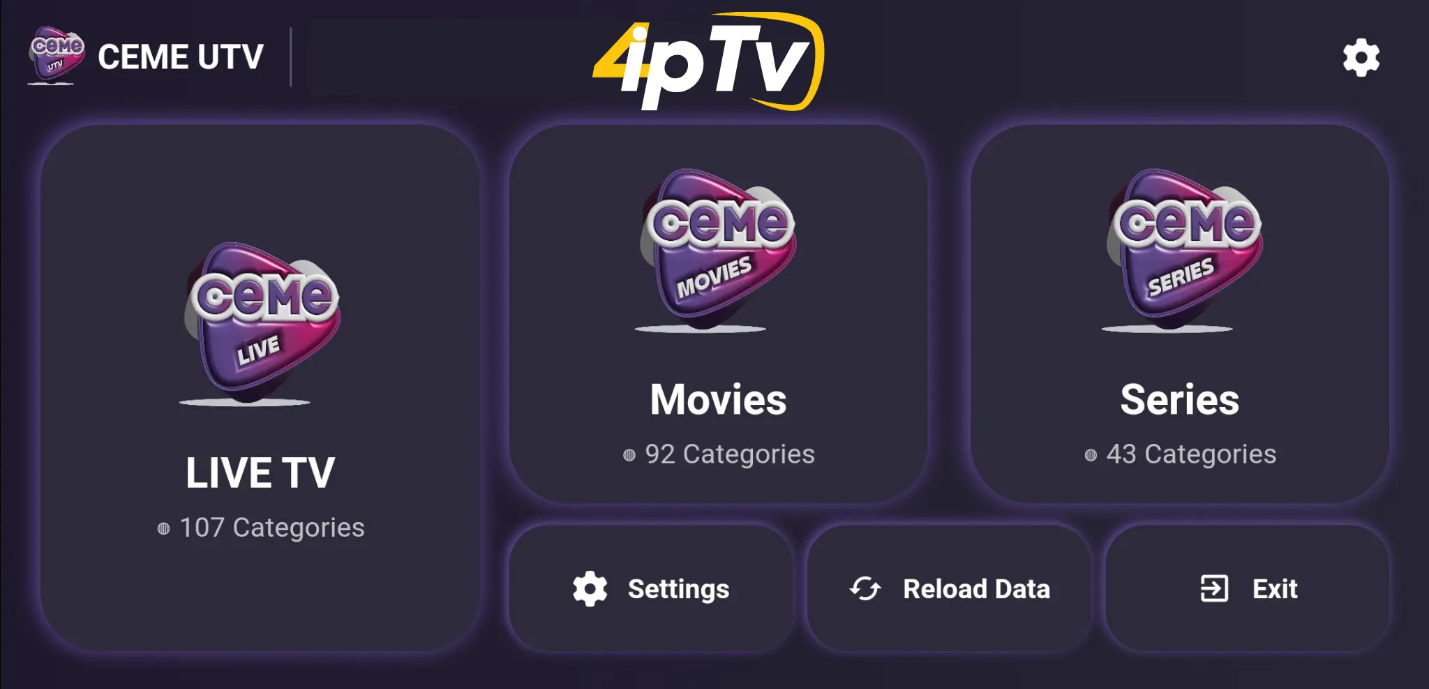 اشتراك CeMe UTV PRO 6 اشتراك CeMe UTV PRO