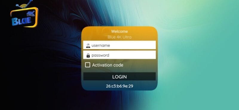 اشتراك BLUE 4K الأصلي